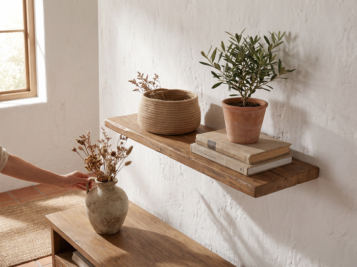 Style a Wall Shelf That Looks Curated, Not Cluttered